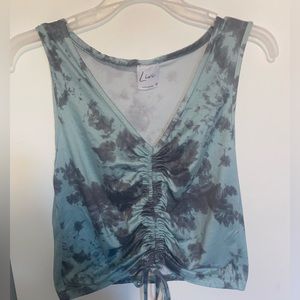 women’s drawstring Olivia Rae tank top